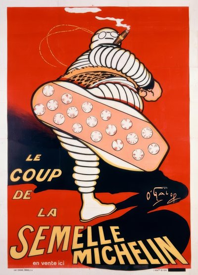 El golpe de la suela Michelin de Marius Rossillon