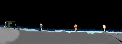 Escena de vidas nocturnas 7, 2016 de Marjorie Weiss