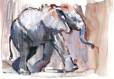 Elefante bebé, 2012 de Mark Adlington