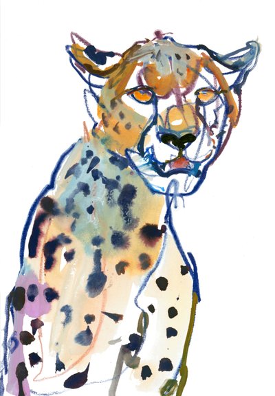 Chyulu Cheetah, 2022 de Mark Adlington