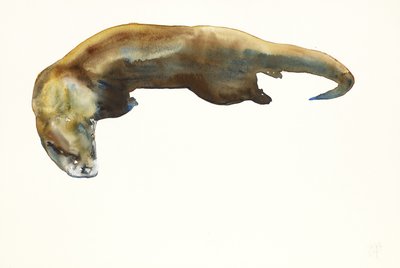 Oro, acuarela sobre papel (2014) de Mark Adlington