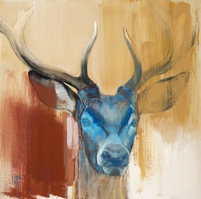 Máscara (ciervo joven) de Mark Adlington