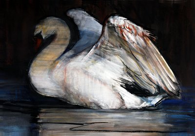 Cisne nocturno, 2022 de Mark Adlington