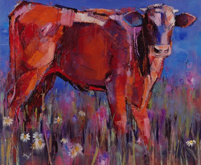 Ternero rojo, Cazalla de la Sierra, 1999 de Mark Adlington