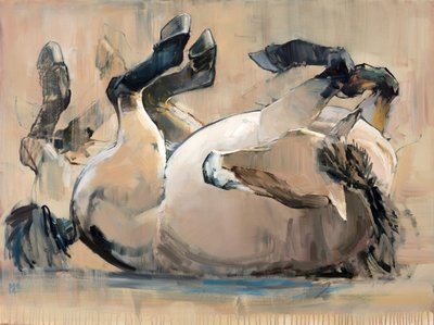 Roll, (Przewalski), 2014 de Mark Adlington