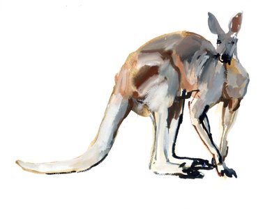 Roo, (Canguro Rojo), 2012 de Mark Adlington