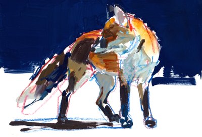 Caminante de la calle, 2022 de Mark Adlington
