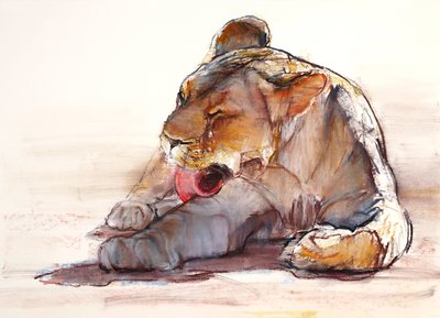 Baño de Lengua, 2019 de Mark Adlington