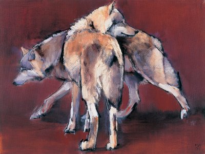 Composición de Lobo, 2001 de Mark Adlington