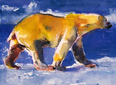 Oso amarillo, 1999 de Mark Adlington