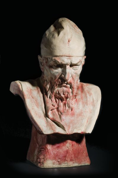 Busto cerámico de Iván el Terrible de Mark Antokolsky