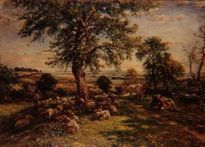 Colina y valle, c.1900 de Mark Fisher