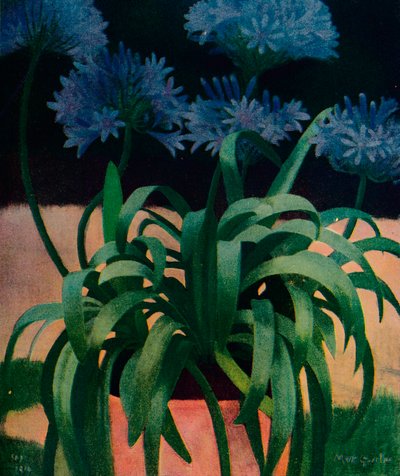 Agapanto, 1914, c. 1932 de Mark Gertler