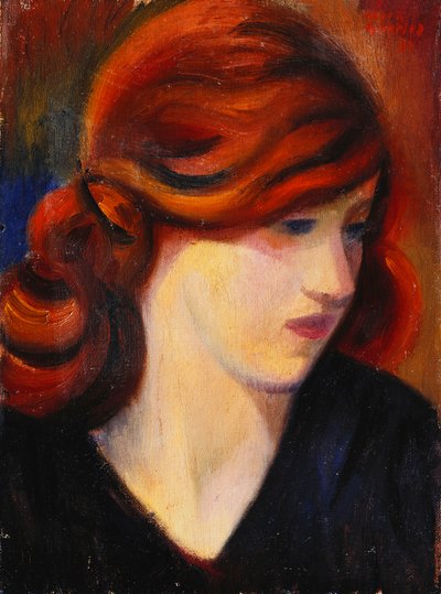 Retrato de una Niña de Mark Gertler