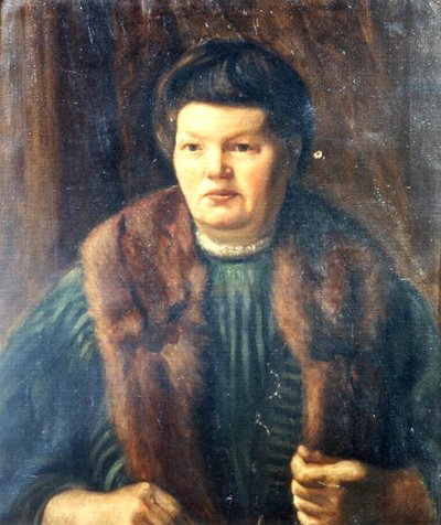 La madre del artista, c.1909 de Mark Gertler