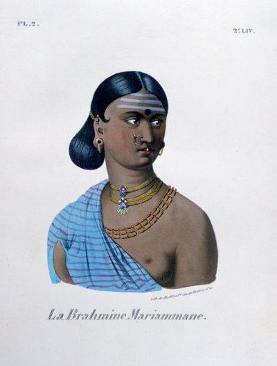 Brahmin Mariamman, 1828 de Marlet et Cie