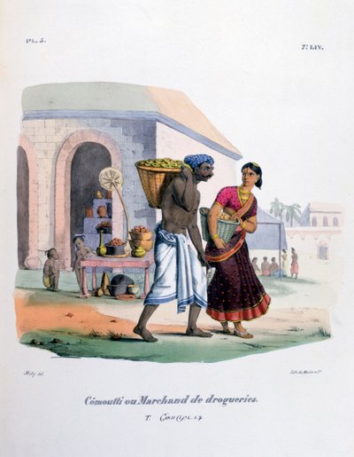 Comerciante de ferretería, 1828 de Marlet et Cie