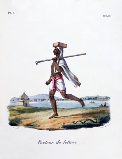 Cartero, 1828 de Marlet et Cie