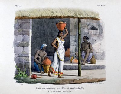 El comerciante de aceite, 1828 de Marlet et Cie