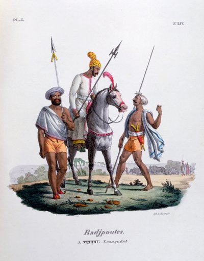 Rajputs, 1828 de Marlet et Cie