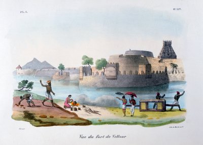 El Fuerte de Vellour Vellore, India de Marlet et Cie