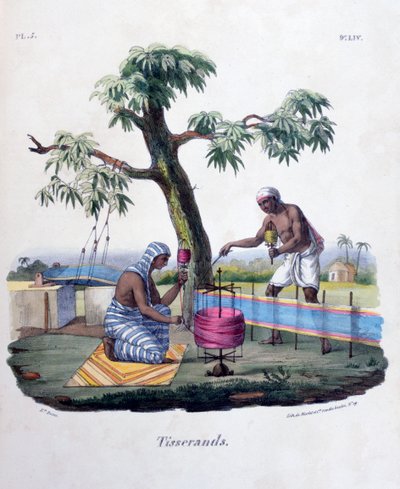 Tejedores, 1828 de Marlet et Cie
