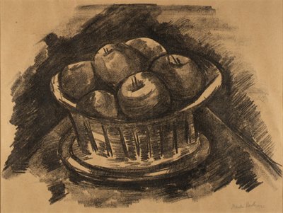 Äpfel im Korb de Marsden Hartley