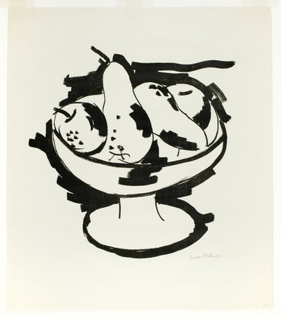 Cuenco de frutas de Marsden Hartley