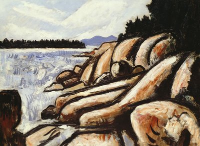 City Point, Vinalhaven, 1937-38 de Marsden Hartley