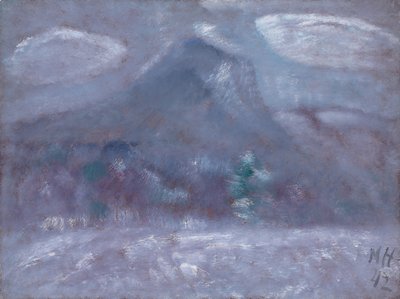 Monte Katahdin, tormenta de nieve de Marsden Hartley