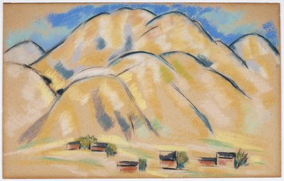 Colinas de Nuevo México de Marsden Hartley
