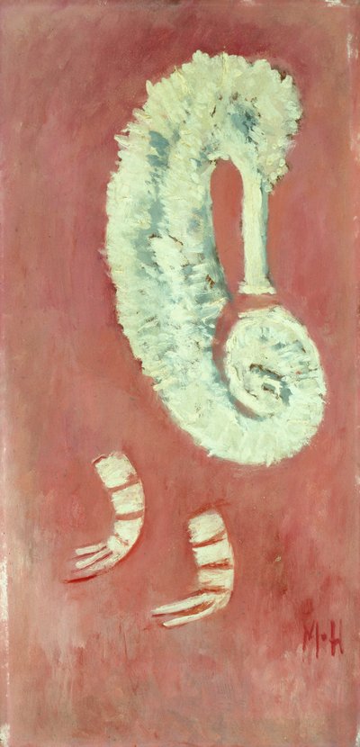 Caballito de Mar y Camarones de Marsden Hartley