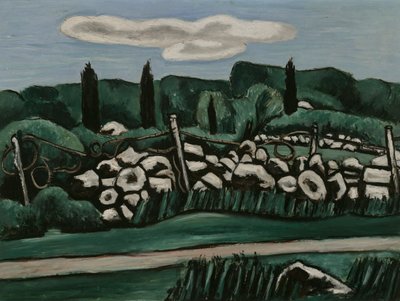 Los últimos muros de piedra, Dogtown de Marsden Hartley