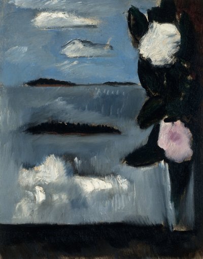 Viento de invierno, costa de Maine, 1941 de Marsden Hartley