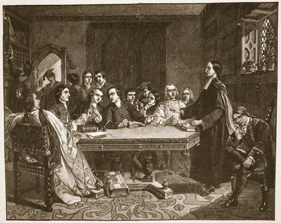 John Wesley y sus amigos en Oxford, ilustración de 