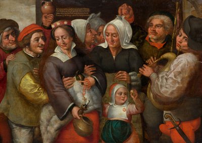 Antes de la noche de bodas de Marten van Cleve
