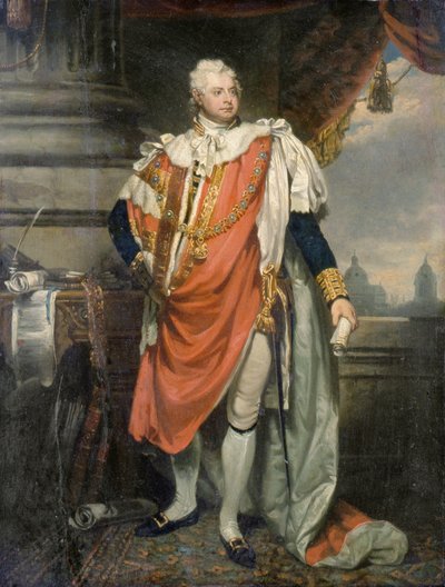 Guillermo, duque de Clarence (óleo sobre lienzo) de Martin Archer (studio of) Shee