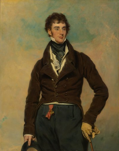 Retrato de un caballero, circa 1815-1830 de Martin Archer Shee