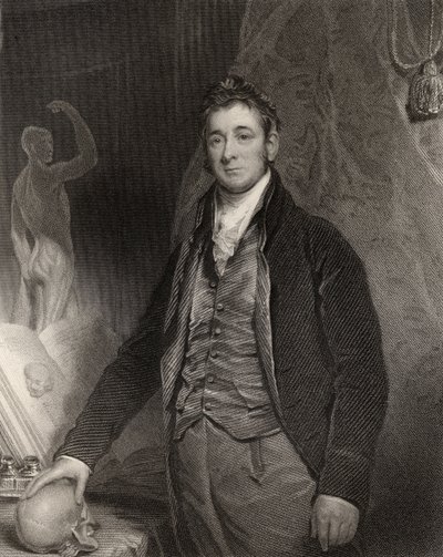 Sir Anthony Carlisle, grabado por H. Robinson, de 