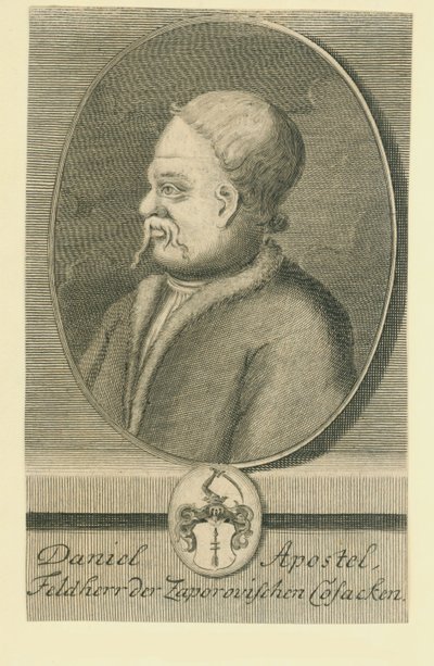 Hetman Danylo Apostol 1654-1734 de Martin Bernigeroth
