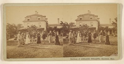 Residencia de Adelaide Phillipps, Marshfield, Mass. de Martin Chandler