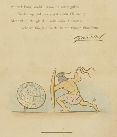 Página de Las Sátiras de Cynicus de Martin Cynicus Anderson