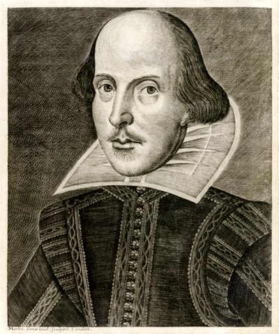 William Shakespeare de la portada de "Mr William Shakespeare