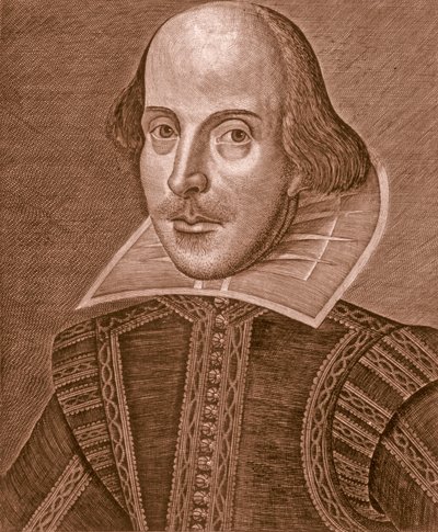 Retrato de Shakespeare, 1623 de Martin Droeshout