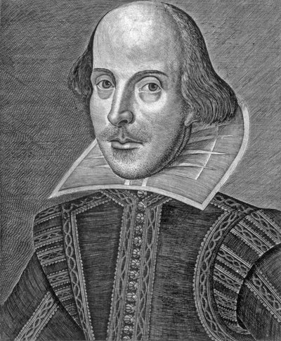 Retrato de Shakespeare de Martin Droeshout