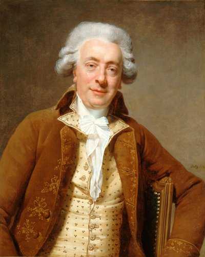 Retrato del Arquitecto Claude-Nicolas Ledoux 1736-1806 de Martin Drölling