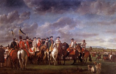 Emperador José II de Austria en el campamento de Minkendorf de Martin Ferdinand Quadal