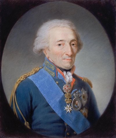 Retrato del Príncipe Nikolay Ivanovich Saltykov 1736-1816, 1807 de Martin Ferdinand Quadal