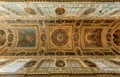Techo de la capilla de la Trinidad (foto) de Martin Fréminet