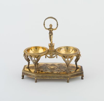 Salero doble (uno de un par) de Martin Guillaume Biennais